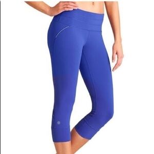 Athleta Royal Blue Relay Capri Leggings